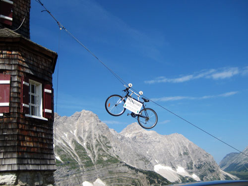 MTB Servicestation auf der Falkenhütte