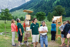 Auf dem Themenweg Eng Alm