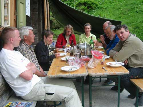 Unser letztes gemeinsames Abendessen.