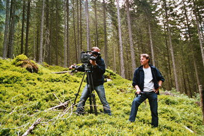 Tirol TV filmt uns bei der Arbeit